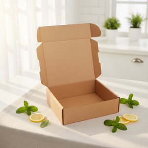 Caja de Cartón Corrugado con Logotipo Personalizado, Caja de Envío Ecológica para Pequeñas Empresas, Empaque para Ropa - Product Image 1