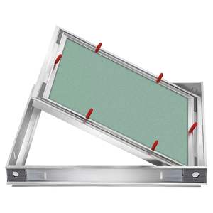 Plaque <span class=keywords><strong>de</strong></span> plâtre personnalisée à prix réduit pour <span class=keywords><strong>trappe</strong></span> d'accès/panneau/porte d'inspection <span class=keywords><strong>de</strong></span> plafond 600x600mm carrée pour grille <span class=keywords><strong>de</strong></span> plafond d'hôtel et <span class=keywords><strong>de</strong></span> centre commercial - Product Image 3