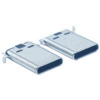 Conector macho USB tipo C 9P Placa de hundimiento de cabeza macho SMT