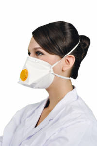 Pabrik <span class=keywords><strong>FFP2</strong></span> masker wajah sekali pakai, respirator tagihan bebek masker wajah sekali pakai dengan katup - Product Image 6