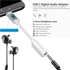 Adaptateur Type C vers <span class=keywords><strong>3</strong></span>,<span class=keywords><strong>5</strong></span> mm, câble audio <span class=keywords><strong>Jack</strong></span> <span class=keywords><strong>3</strong></span>,<span class=keywords><strong>5</strong></span> mm pour Huawei Xiaomi Redmi POCO Sumsang LG, adaptateur <span class=keywords><strong>3</strong></span>,<span class=keywords><strong>5</strong></span> mm vers 8 broches pour <span class=keywords><strong>iPhone</strong></span> - Product Image 5