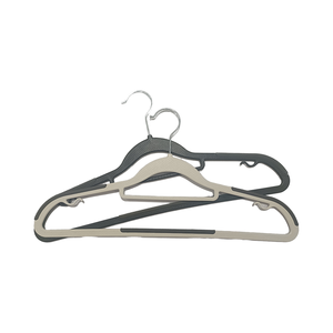 US Style ABS Plastic Coat <strong>Hangers</strong> <strong>Multi</strong>-Layer Tie Organizer for Clothes Bags Tools-Non-Slip Fabric <strong>Hangers</strong> for Travel - Product Image 1