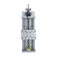 Moteur de guidage linéaire 1500 mm, table rotative inclinable électrique verticale CNC, coulissante entièrement fermée en aluminium 6061