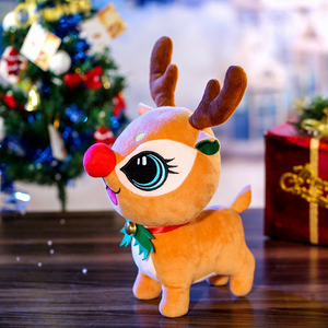 Peluche Cerf de Noël de Haute Qualité 2026 – Cadeau Festif et Décoration de Noël - Product Image 3