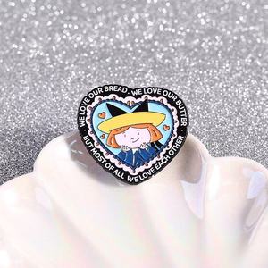 Spilla in lega carina piccola strega-spilla in stile giapponese e coreano per accessori per Outfit versatili, regalo all'ingrosso - Product Image 2