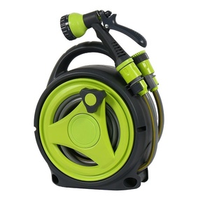 Enrouleur de <span class=keywords><strong>tuyau</strong></span> d'<span class=keywords><strong>arrosage</strong></span> rétractable Irrigation automatique 10-15m pistolet à gâchette maison jardin <span class=keywords><strong>tuyau</strong></span> d'<span class=keywords><strong>arrosage</strong></span> buse <span class=keywords><strong>tuyau</strong></span> d'eau <span class=keywords><strong>chariot</strong></span> - Product Image 1