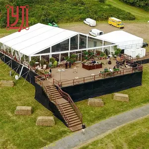 Zware Waterdichte 15M 30M 40M Frame Grote Evenement Commerciële Bruiloftsfeest Tent Voor Evenementen