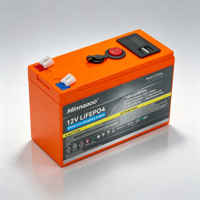 Paket Baterai Lifepo4 Tenaga Surya Off Grid 12V/48v, Papan Proteksi Terintegrasi Baterai Lithium Pilihan Kapasitas Beragam