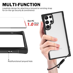 เคสใสอะคริลิคกันกระแทกสำหรับ <span class=keywords><strong>Samsung</strong></span> <span class=keywords><strong>Galaxy</strong></span> S22 <span class=keywords><strong>Ultra</strong></span>,เคส Sumsung S22Ultra <span class=keywords><strong>S</strong></span> <span class=keywords><strong>22</strong></span> S22 + <span class=keywords><strong>5G</strong></span> TPU Protect - Product Image 4