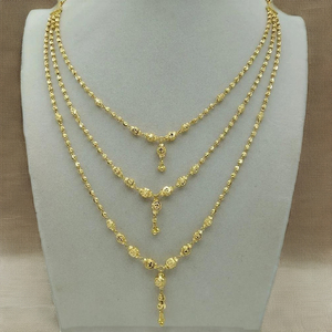 Joyería étnica para novias, bodas y festividades, diseño de joyería tradicional, collar de oro en capas para mujer, joyería elegante hecha a mano. - Product Image 3