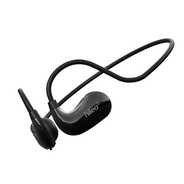 Wholesale Hi76 Wireless Bone Conduction Earbuds Digital Display Hi-Fi Sound for 5.4 ENC Noise Cancellation IPX4 Waterproof