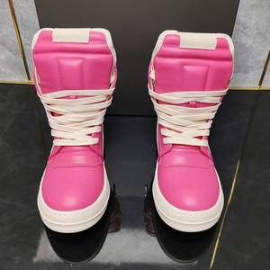 Premium Quality High Top Owens Sneakers for Men and Women Stylish Classic Design Leather Casual Walking <b>Shoes</b> - Product Image 1