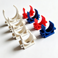 Collier de serrage modulaire carré de type 86 pour tuyau en PVC empilable, résistant aux flammes, pour conduites électriques – Fourniture directe usine