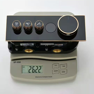 <span class=keywords><strong>Miscelatore</strong></span> per <span class=keywords><strong>rubinetto</strong></span> doccia da bagno a scomparsa in vetro temperato con deviatore a 3 vie per bagno - Product Image 2