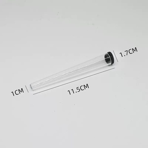 Vente en gros de tubes de rangement étanches à l'humidité pour papiers à rouler vides, porte-cône à rouler, <span class=keywords><strong>tube</strong></span> en plastique pour cône de rangement, 48 pièces dans une boîte - Product Image 5