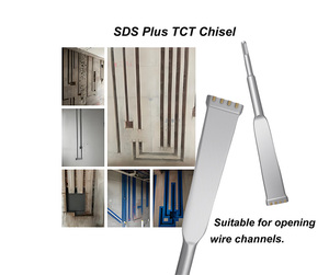 1.18 ב x 9.8 ב sds בתוספת פטיש קלקט סרק עם קצה ארבע שיניים גלילה גילוף שיזל - Product Image 3