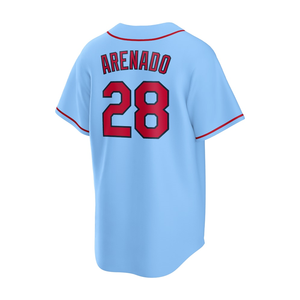 Vente en gros de shorts de baseball américains brodés respirants pour hommes de la meilleure qualité n ° 4 MOLINA n ° 28 ARENADO - Product Image 5