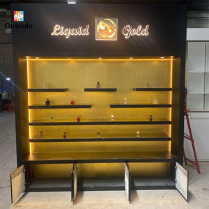 Kiosco de Isla para Perfumes y Cosméticos Personalizados |   Vitrinas |   Stand de Exhibición para Centro Comercial |   Diseño de Tienda Integral - Product Image 1