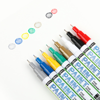 Gxin G-865A Vente en gros 8 couleurs extra fine point valve structure marqueur de peinture sans décoloration à séchage rapide stylo de peinture pour le dessin