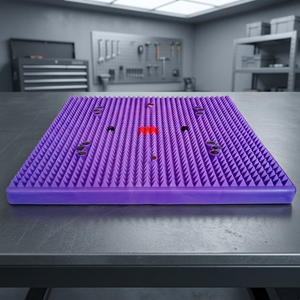 Tapis d'acupression K Star en métal pour le corps entier, soulagement de la douleur, réduction du stress, stimulant de la circulation sanguine, tapis de thérapie relaxant - Product Image 4