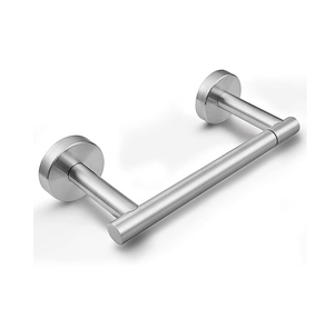 Soporte de papel higiénico giratorio montado en la pared moderno, soporte de papel higiénico giratorio cepillado SUS304 de acero inoxidable para baño y cocina - Product Image 3