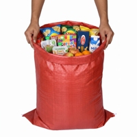 Sacs personnalisés rouge pur avec impression personnalisée sur toute la surface et sac intérieur en option pour la vente en gros directe d'usine