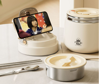 Neu eingetroffen: 304 Edelstahl Vakuum-Isolierter Thermo-Lunchbox für Mittagessen, Warmhaltefunktion, Lebensmittelaufbewahrung
