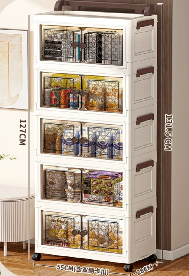 55cm blanc transparent