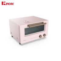 Four à pain miniature électrique KRON pour comptoir, thermostat réglable, capacité de 10 L, boîtier en métal, four à griller et à cuire