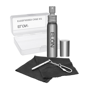 Kit Spray per la pulizia delle lenti degli occhiali senza alcool, kit per la pulizia della fotocamera detergente per occhiali con panno per la pulizia in microfibra - Product Image 1