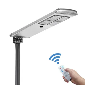 Geïntegreerde Zonne-straat Licht Led Lamp Aluminium Case Dusk To Down Verlichting 5-7 Bewolkte Regenachtige Dagen