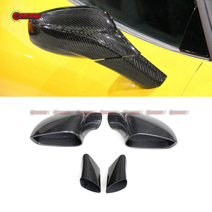 Best Brand Dry Carbon Fiber Car Auto Parts OEM Style Rearview Mirror Housing for Ferrari 458 - Product Image 4