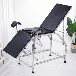 <span class=keywords><strong>Table</strong></span> d'examen gynécologique en acier inoxydable, réglable manuellement, <span class=keywords><strong>table</strong></span> d'accouchement obstétrique, certifiée CE ISO, lit d'hôpital, garantie 1 an - Product Image 4