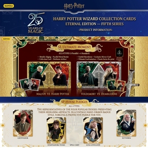 Cartes de collection de sorciers Kayou <span class=keywords><strong>Harry</strong></span> <span class=keywords><strong>Potter</strong></span> 100 % authentiques, édition éternelle, série 5, jeu de cartes à collectionner pour jouets, cadeaux, cartes de jeu - Product Image 2