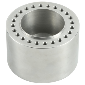 Bánh Xe Nhôm 24 Lỗ Anod Hóa Màu Tự Nhiên Chất Lượng Cao Tùy Chỉnh Dịch Vụ Phụ Tùng Máy Gia Công <span class=keywords><strong>CNC</strong></span> - Product Image 1