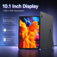 Tablette Android 15 ultra-fine 10,1 pouces, 8+512 Go de stockage massif, écran HD Incell, batterie longue durée 7000 mAh pour le jeu et la vidéo