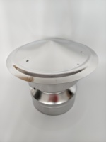 Capot de cheminée en acier inoxydable OEM ODM pour tuyau de cheminée de poêle à bois, résistant aux hautes températures, certifié CE ISO
