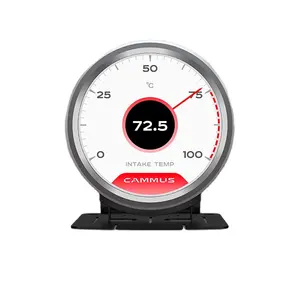 LCD Mobil OBD2, Speedometer Mobil Klasik Boost Pengukur Kecepatan dengan Tampilan LCD untuk Mobil
