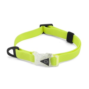 Opvallende, duurzame, verstelbare LED-waterdichte polyester hondenhalsband met LED-gesp, <span class=keywords><strong>USB</strong></span>-oplaadbaar, veilige, ademende band - Product Image 2