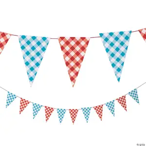 Guirnalda de banderines de tela Floral Vintage para habitaciones de niñas Country Cottage Garden Weddings - Product Image 1