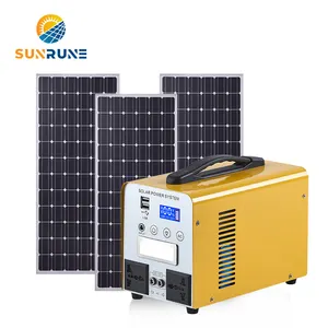 휴대용 힘 태양 발전소 240v/리튬 휴대용 태양 공중 위탁 1000 w 발전소 태양 충전소