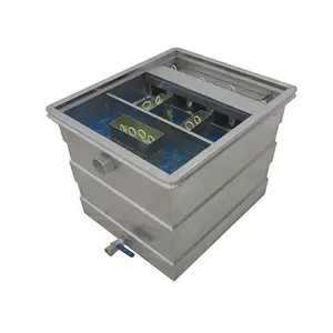 Osaces O-12K stainless steel koi fish pond filter machine 3 chamber uv-pond-filter