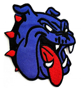 Testa gialla Bulldog <span class=keywords><strong>Pitbull</strong></span> Dog Cartoon Animal Sticker ricamo Patch Cute Puppy Pug Dog <span class=keywords><strong>Pitbull</strong></span> Bulldog Dog Pet Iron-on Patch - Product Image 5