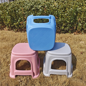 Butterfly <b>Stool</b> Thickened <b>Plastic</b> Square Small <b>Stool</b> For Home Child Use Portable 60cm Modern Design - Product Image 1