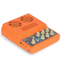 Caline CA-100G Amplifier Gitar Elektrik Speaker Amplifier Gitar Elektrik Baterai Terpasang Dengan Efek Distorsi Delay Aksesoris Gitar