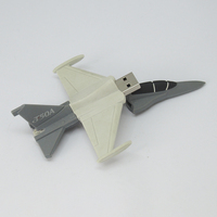 Clé USB promotionnelle personnalisée en PVC USB 2.0/3.0 en forme d'avion avec LOGO – Vente en gros