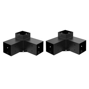 Kit de base de <span class=keywords><strong>colonne</strong></span> de support <span class=keywords><strong>d</strong></span>'<span class=keywords><strong>angle</strong></span> de hangar de refroidissement facile à installer poutres en bois en acier inoxydable pour maisons en bois extérieures - Product Image 1