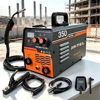 Soudeuse 3-en-1 MIG-350 220V sans gaz, fil fourré, MIG, MMA, Lift TIG, onduleur IGBT, équipement de soudage numérique, OEM disponible