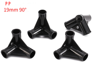 PP PE 3 Ways Pipe Fittings PVC Straight Equal Tee Connector - Product Image 5