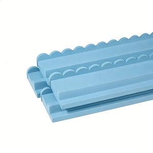 Juego de 4 soportes y empujadores de madera para mahjong, <span class=keywords><strong>con</strong></span> diseño festoneado, color rosa claro, 20 pulgadas - Product Image 3